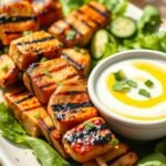 Authentic Greek Souvlaki with Tzatziki Recipe