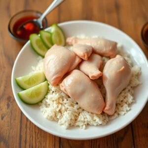 Authentic Singaporean Hainanese Chicken Rice Recipe