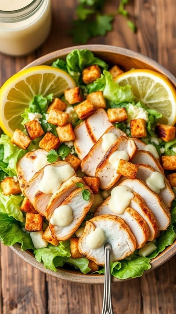 Classic Grilled Chicken Caesar Salad Recipe