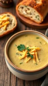 Creamy Broccoli Cheddar Soup Recipe