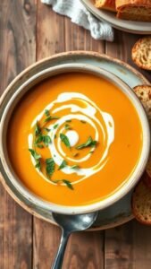 Creamy Butternut Squash Soup Recipe