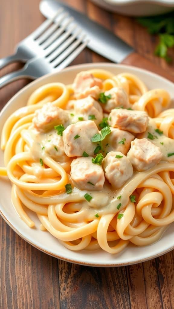 Creamy Chicken Alfredo Pasta Recipe