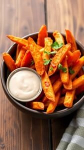 Crispy Air Fryer Sweet Potato Fries Recipe