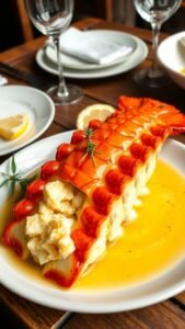 Decadent Butter Poached Lobster Recipe