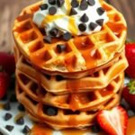 Decadent Chocolate Chip Waffles Recipe