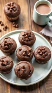 Decadent Sour Cream Double Chocolate Muffins Recipe