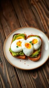 Delicious Avocado Toast with Poached Egg Recipe