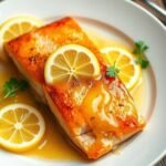 Delicious Baked Salmon with Lemon Butter