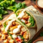 Delicious Caesar Chicken Wrap Recipe
