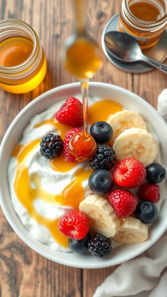 Delicious Greek Yogurt with Honey Recipe