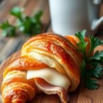 Delicious Ham and Cheese Croissant Recipe
