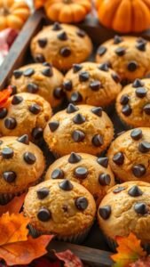 Delicious Pumpkin Chocolate Chip Muffins Recipe