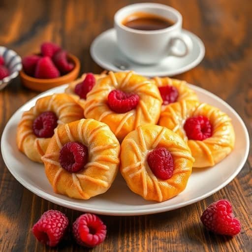 Delicious Raspberry Danish Pastry Recipe