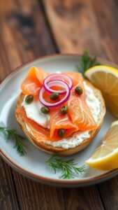 Delicious Smoked Salmon Bagel Recipe