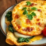 Delicious Spinach and Cheese Omelet Recipe