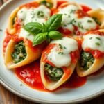 Delicious Spinach and Ricotta Stuffed Shells Recipe