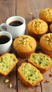 Deliciously Nutty Pistachio Muffins Recipe