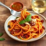Flavorful Sun-Dried Tomato Pesto Pasta