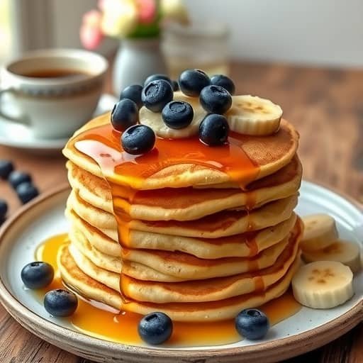 Fluffy Almond Flour Pancakes Recipe