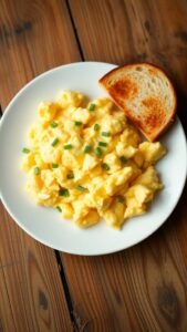 Fluffy Scrambled Eggs Recipe