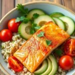 Healthy Salmon and Quinoa Bowl Recipe