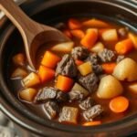 Hearty Crockpot Cowboy Stew Recipe