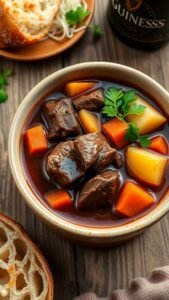 Hearty Irish Guinness Beef Stew Recipe