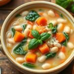 Hearty Tuscan White Bean Soup Recipe