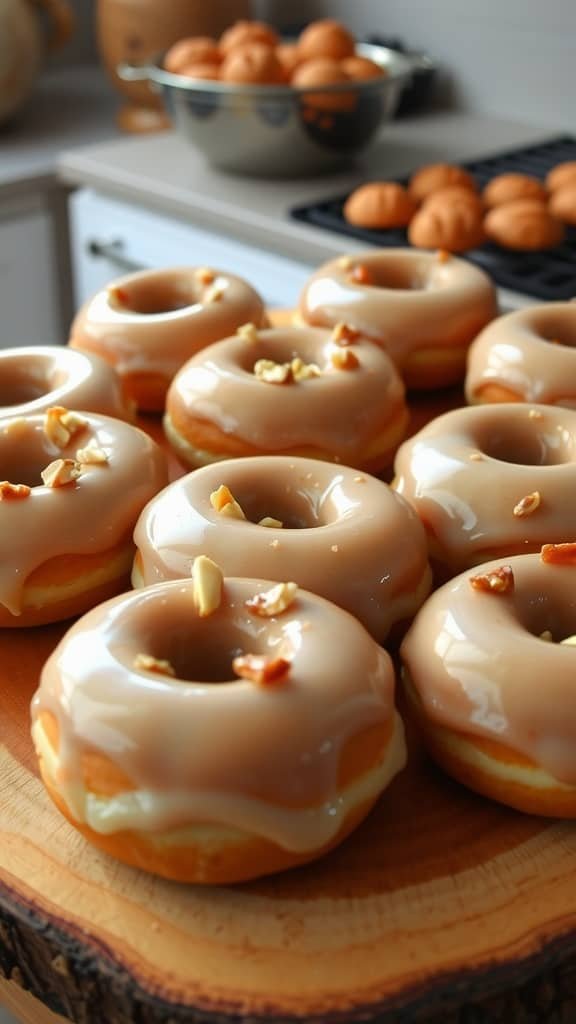 Homemade Maple Glazed Donuts Recipe