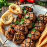 Juicy Lebanese Kafta Kebabs Recipe
