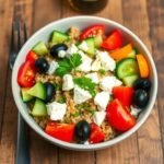 Mediterranean Greek Quinoa Bowl Recipe