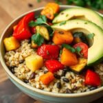 Nutritious Quinoa and Roasted Veggie Bowl Recipe