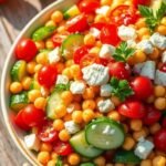 Refreshing Mediterranean Chickpea Salad Recipe