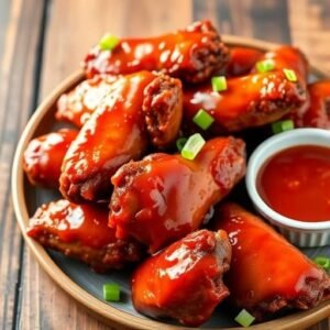 Savory American BBQ Chicken Wings Recipe