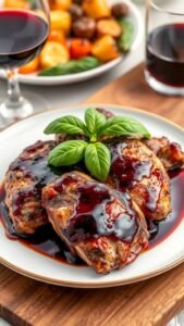 Savory Balsamic Glazed Chicken Recipe