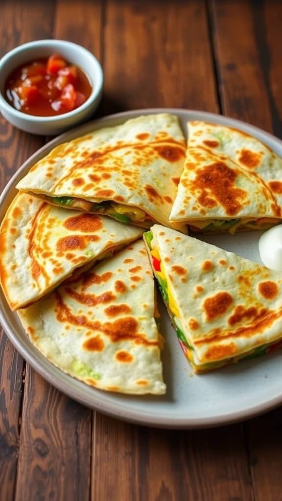 Savory Breakfast Quesadilla Recipe