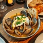 Savory Clams in White Wine Sauce Recipe