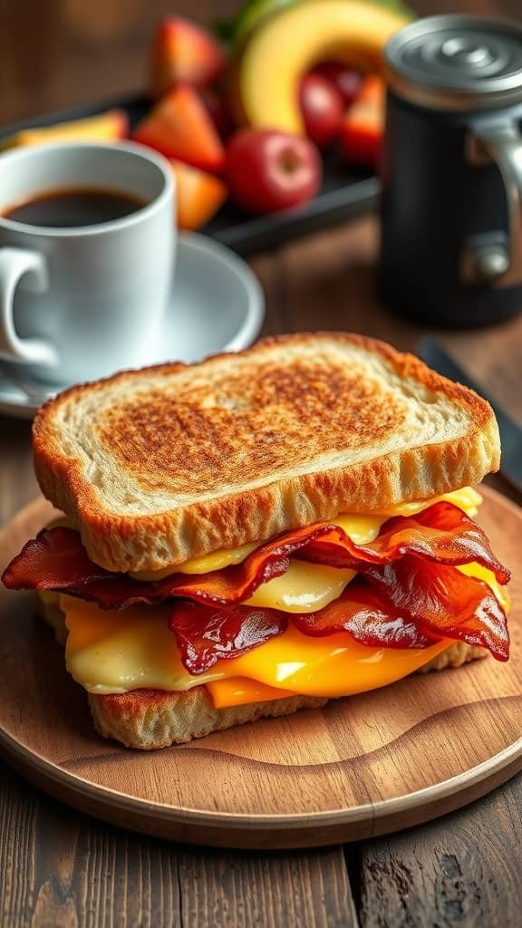 Savory Fairfax Breakfast Sandwich Recipe