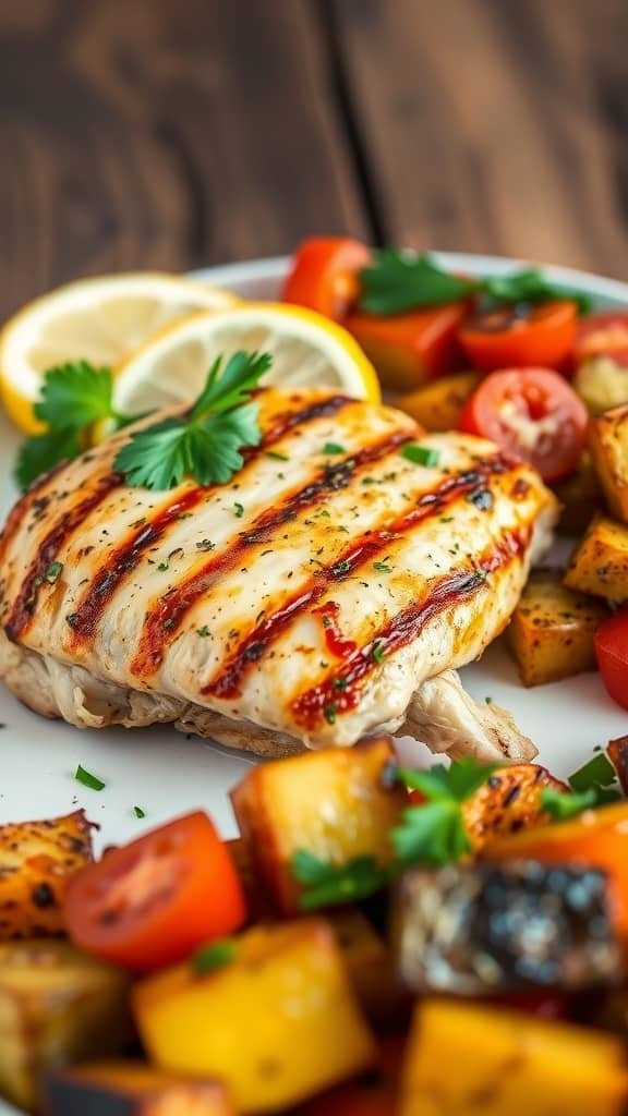 Savory Mediterranean Grilled Chicken Recipe
