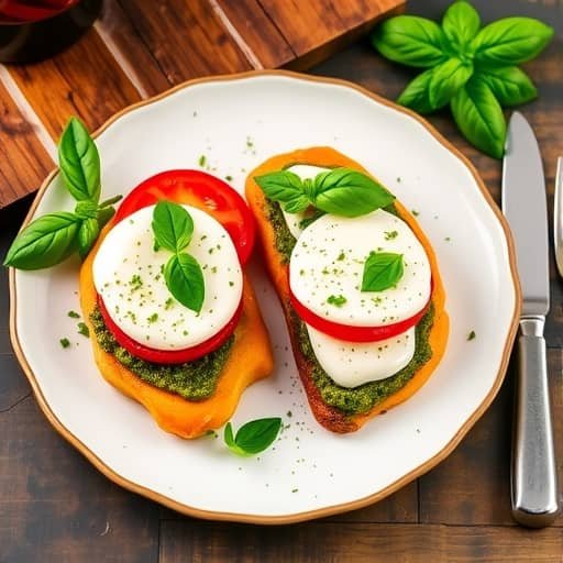 Savory Pesto Caprese Chicken Recipe