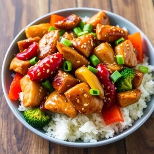 Savory Sesame Ginger Chicken Stir-Fry
