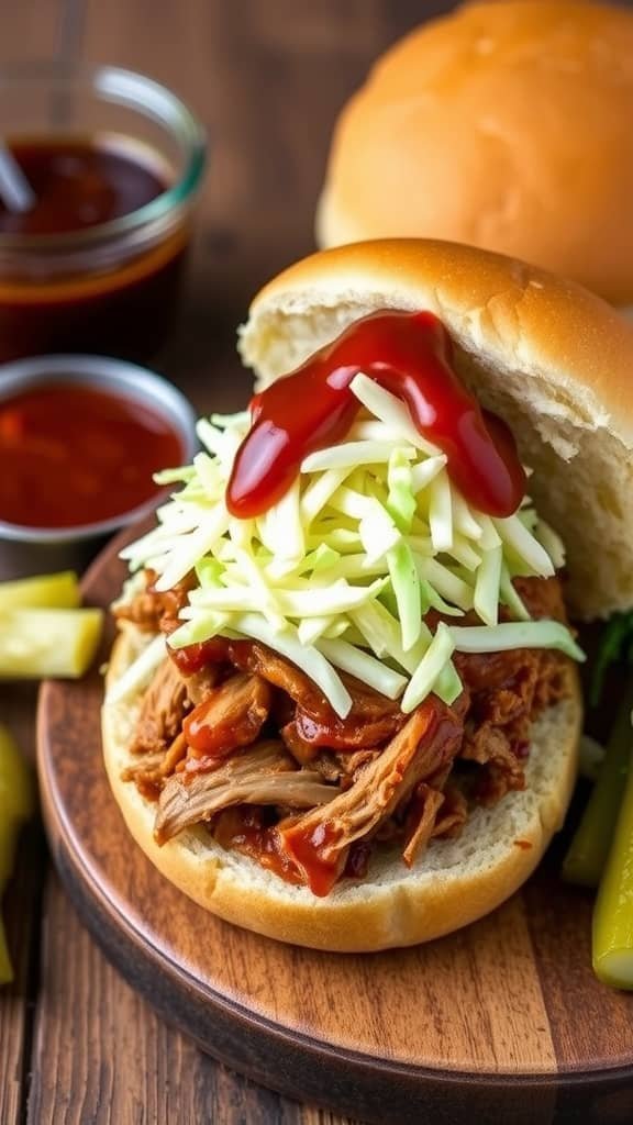 Savory Slow Cooker Pulled Pork Recipe