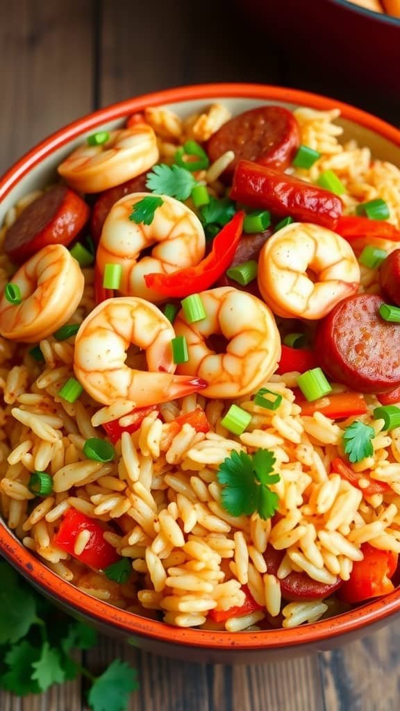 Savory Spicy Cajun Jambalaya Recipe