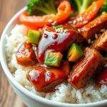 Savory Teriyaki Chicken Rice Bowl Recipe