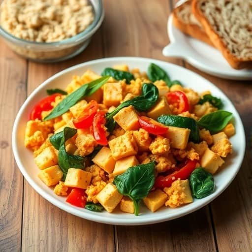 Savory Vegan Tofu Scramble Recipe