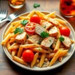 Spicy Cajun Chicken Pasta with Creamy Sauce