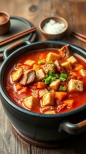 Spicy Korean Kimchi Jjigae Recipe