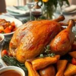 Succulent Roasted Turkey with Rich Gravy Recipe