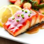 Sweet and Savory Maple Glazed Salmon