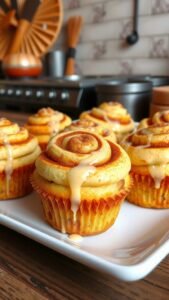 Cinnamon Roll Muffins Recipe